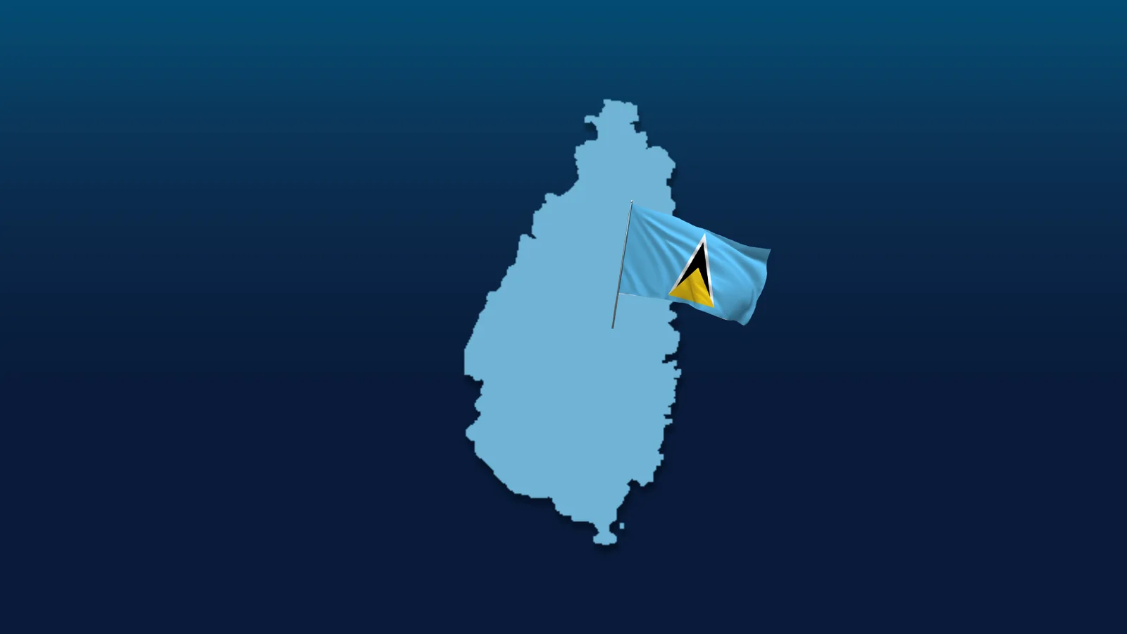 Advanced SIM illustration for Saint Lucia